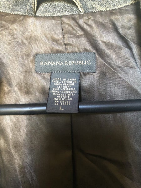 Banana republic leather jacket Carousel 1