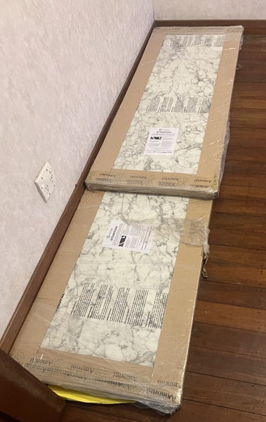 Marble Laminate Bench Top Carousel 1