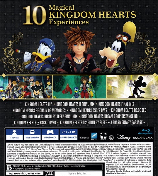 Kingdom Hearts All-In-One Package PS462869812663555111