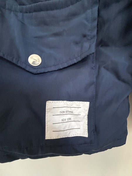 Thom Browne 4-Bar Hooded Puffer Jacket Carousel 2