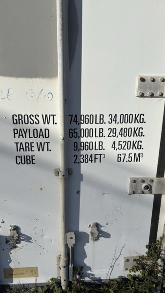 40ft Refrigerated Reefer Three Phase62936673606145114