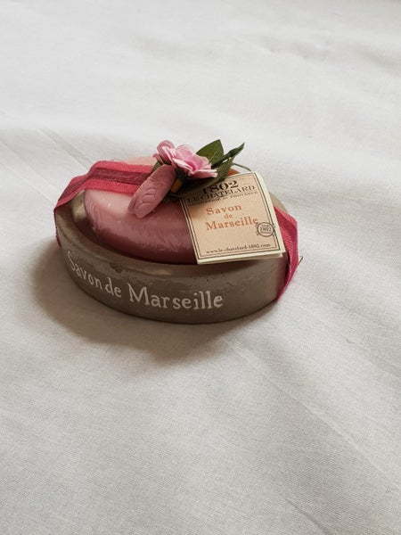French provencale soap on a dish Carousel 2