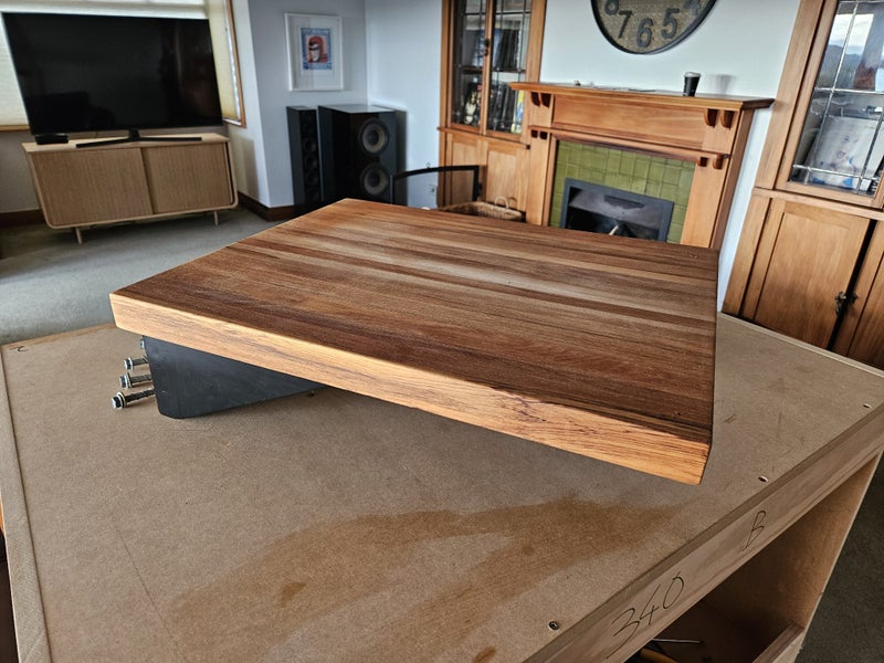 ** $1 RESERVE ** Audiophile Turntable Isolation Plinth Carousel 2