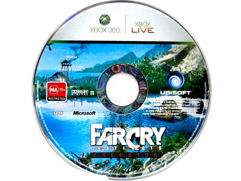 Far Cry Instincts Predator (XBox 360 Edition) *DISC EXCELLENT, No Case* Carousel 2