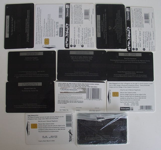 Old Telecom Phone Cards x 12 Carousel 2