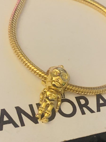 Authentic Pandora x Star Wars C3PO dangle charm62863852829953112