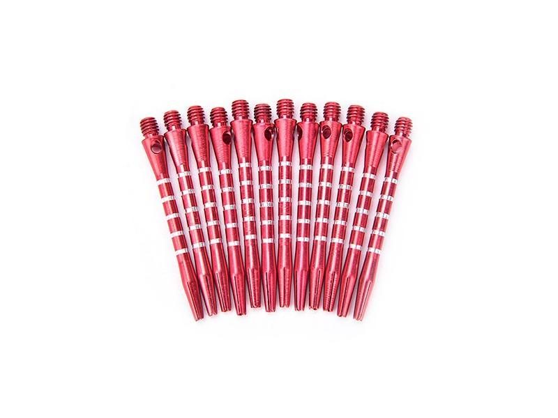 12pcs Aluminum Alloy Darts Shafts 53mm Aluminum Stem Shafts 3 Colors Black Blue Carousel 1