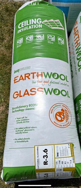 3.6c Knauf Earthwool Insulation have a few available Carousel 1