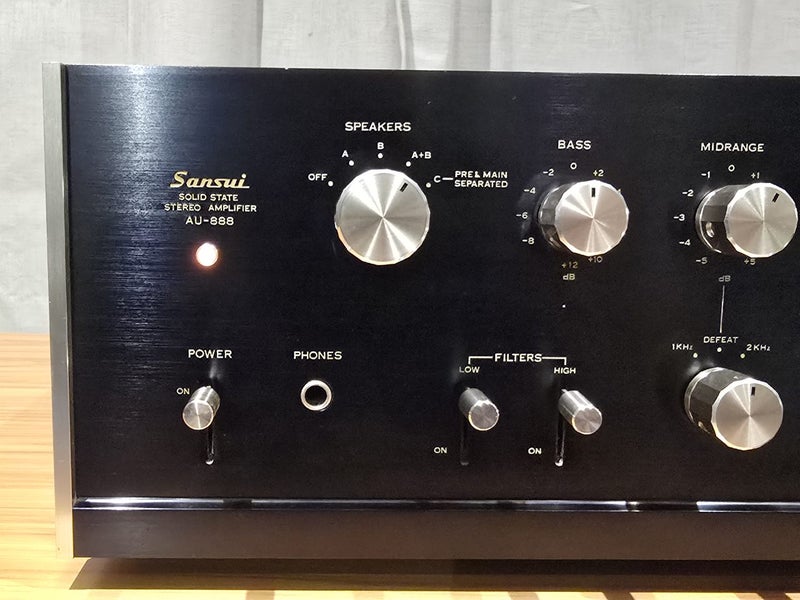 Sansui AU-888 Stereo Amplifier Carousel 2