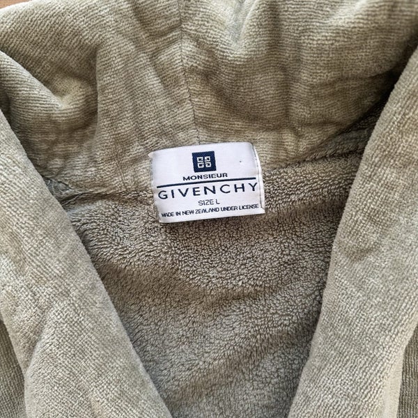 Vintage Givenchy Monsieur Terry Cloth NZ Made Robe Carousel 2