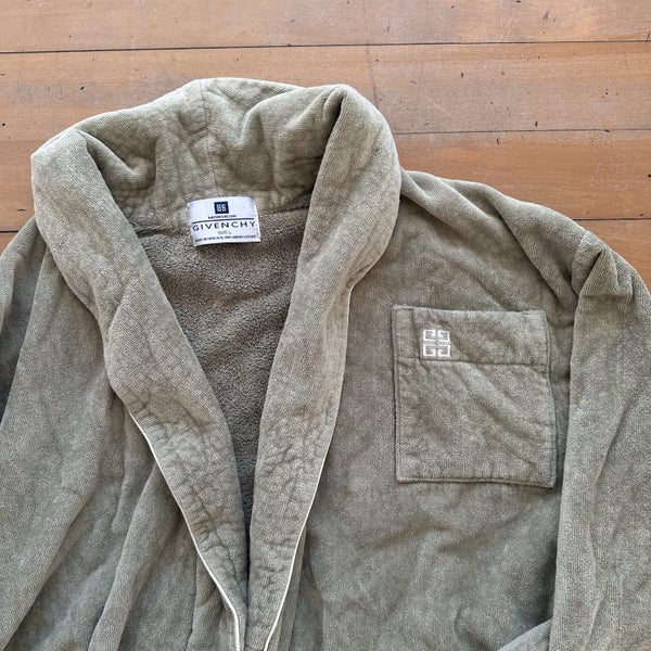 Vintage Givenchy Monsieur Terry Cloth NZ Made Robe Carousel 3