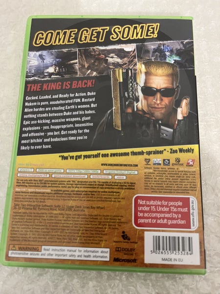 Duke Nukem - Forever XBOX 360 Game x1 game disc Carousel 2
