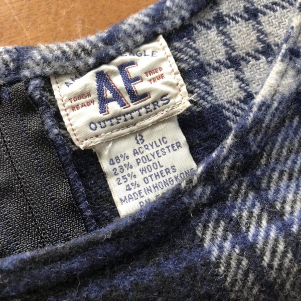 Vintage “American Eagle outfitters “ pre Y2K wool dress size 8 Carousel 5