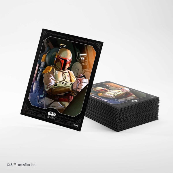 Gamegenic Star Wars: Unlimited Art Sleeves - Boba Fett Carousel 2