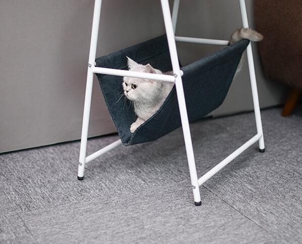 Side Table Tray Table Round Black Carousel 5