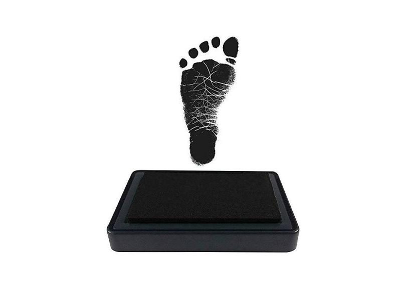 Baby Care Non-Toxic Baby Handprint Footprint Imprint Kit Baby Souvenirs Casting Carousel 1
