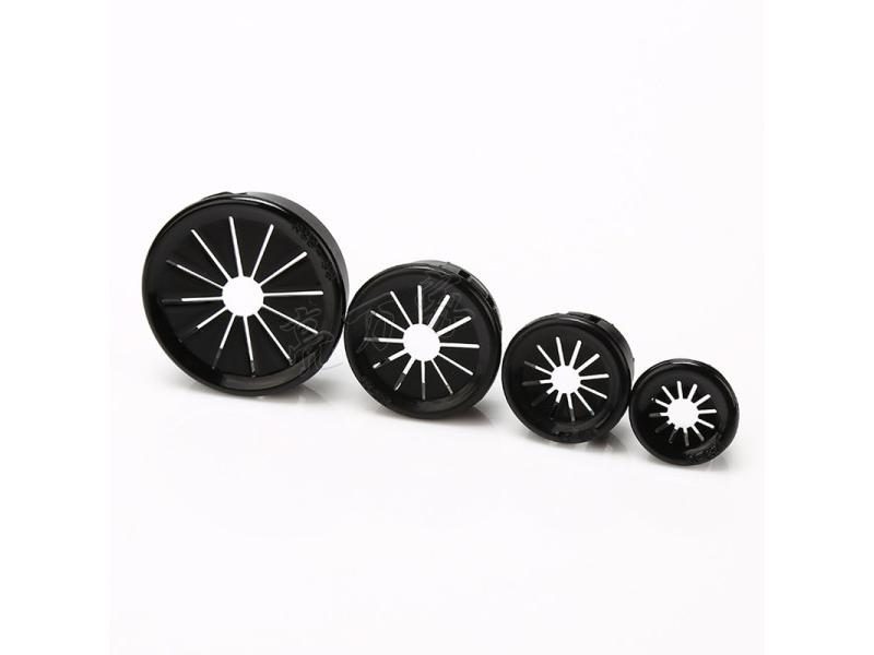 10pcs Plastic Desk Wire Hole Cover 35mm Cable Outlet Seal Rings Carousel 1