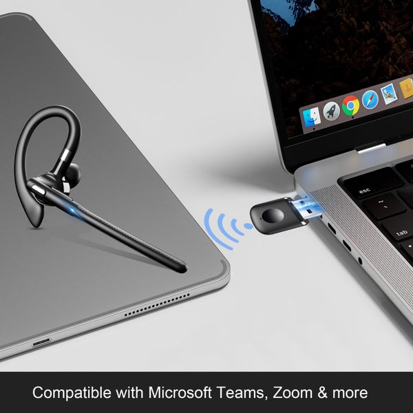 Single Ear Bluetooth Headset Business Ear-Mounted Hands-free Call Carousel 1