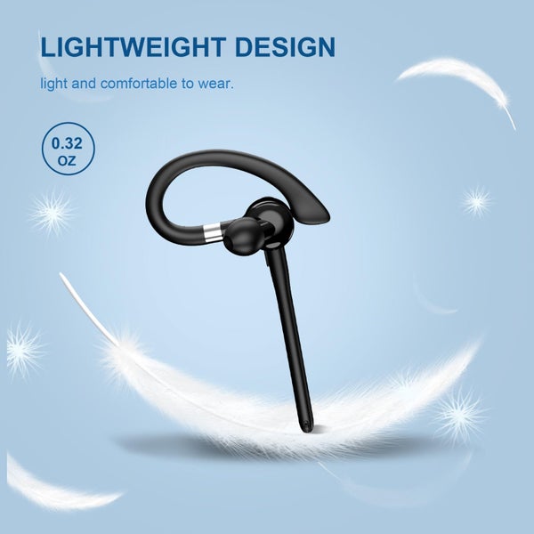 Single Ear Bluetooth Headset Business Ear-Mounted Hands-free Call Carousel 5