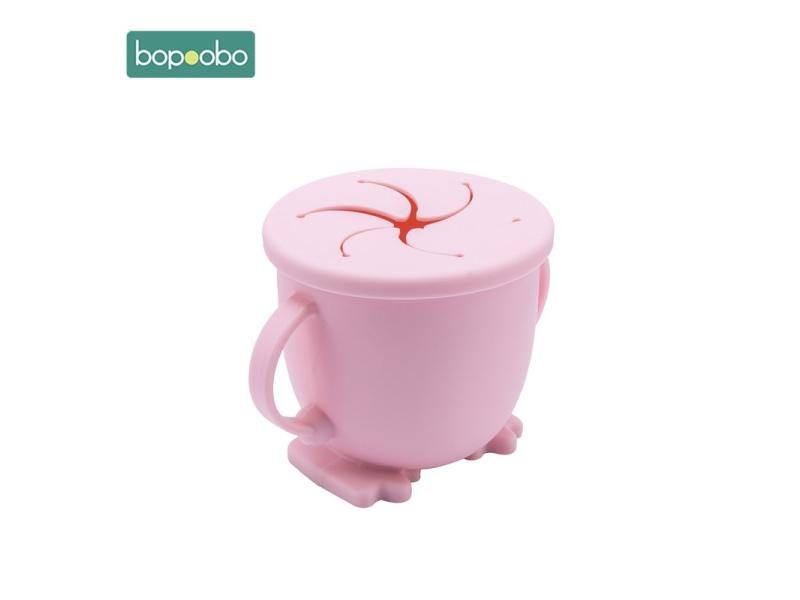 Bopoobo 1PC Silicone Baby Cup BPA Free For Toddlers Carousel 1