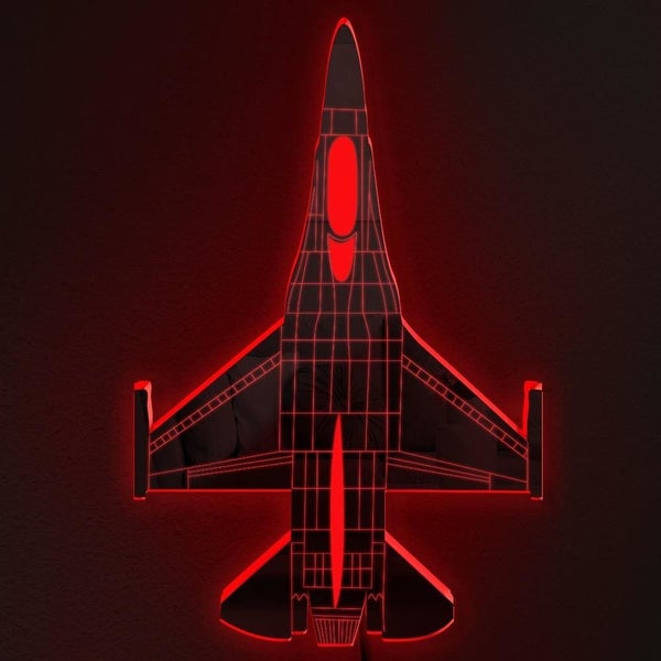 F-16 Fighting Falcon Jet Mirror Light629317173020171121