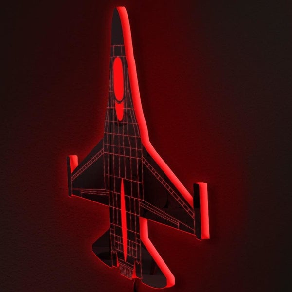 F-16 Fighting Falcon Jet Mirror Light62931717302017111