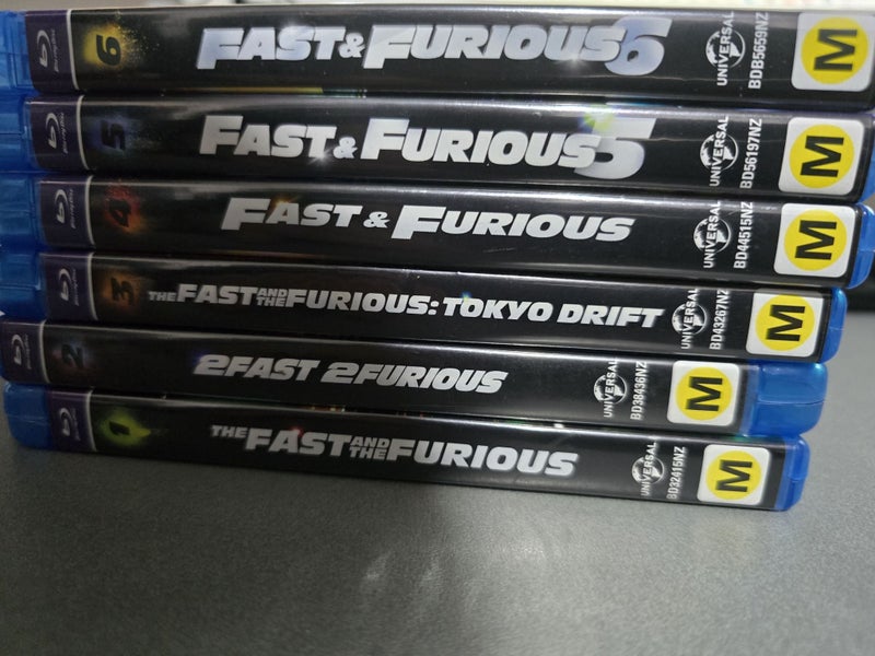 The Fast and the Furious 1 - 6 Collection (Blu-Ray) 12-Disc set64572501280898110