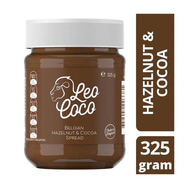 Leo Coco Belgian Milk Chocolate and Hazelnut Spread 325g Carousel 1