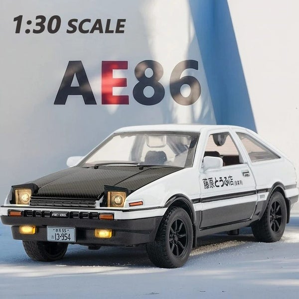 1:30 Simulation AE86 Metal Alloy Toy Car Diecasts & Toy Vehicles Decoration Carousel 1