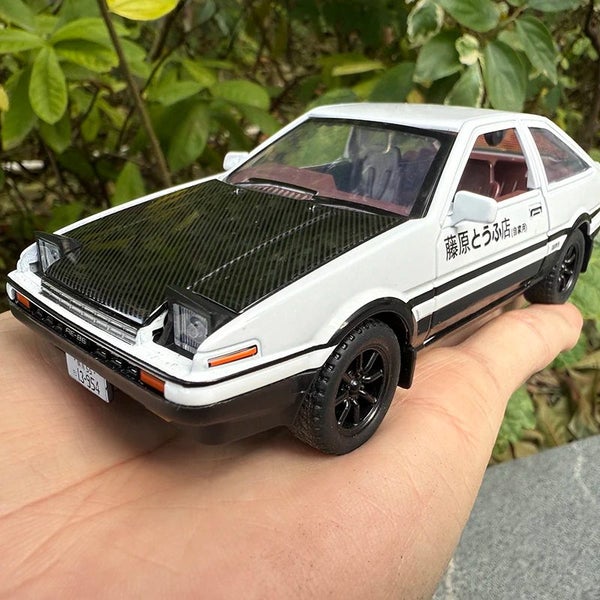 1:30 Simulation AE86 Metal Alloy Toy Car Diecasts & Toy Vehicles Decoration Carousel 2