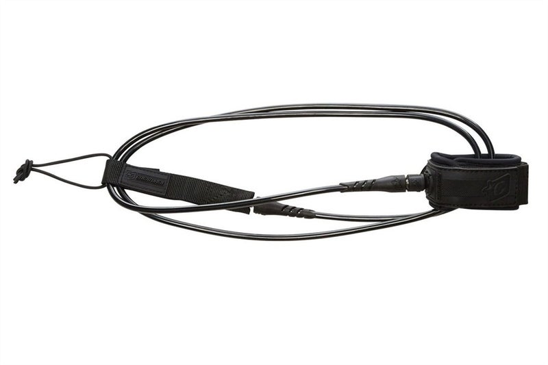 Creatures Of Leisure Pro 8 Double Swivel Leash Black Black Size 8'0 Carousel 1