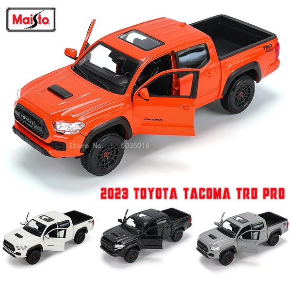 Maisto 1:27 The New 2023 Toyota Tacoma TRD Pro simulation alloy car model crafts Carousel 1