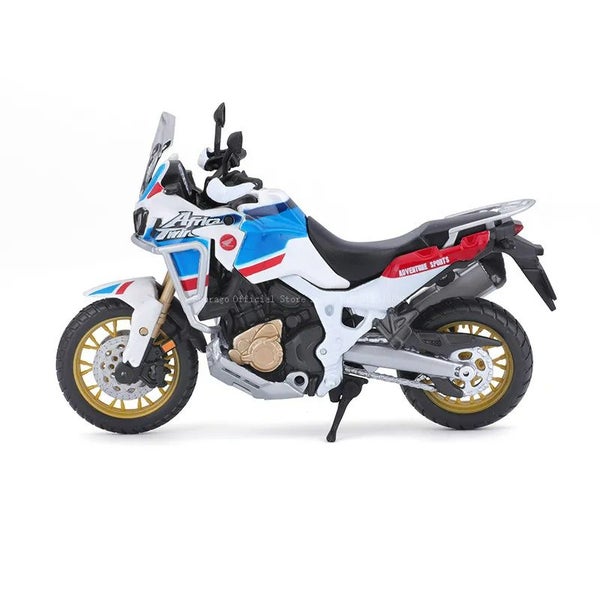 Bburago 1:18 simulation alloy motorcycle Honda Africa Twin Adventure authorized Carousel 2