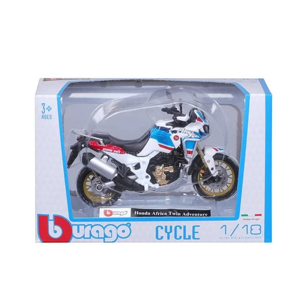 Bburago 1:18 simulation alloy motorcycle Honda Africa Twin Adventure authorized Carousel 1