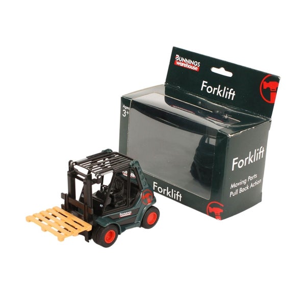 Bunnings Warehouse Forklift Model Diecast Toy Figure for Kids Carousel 1