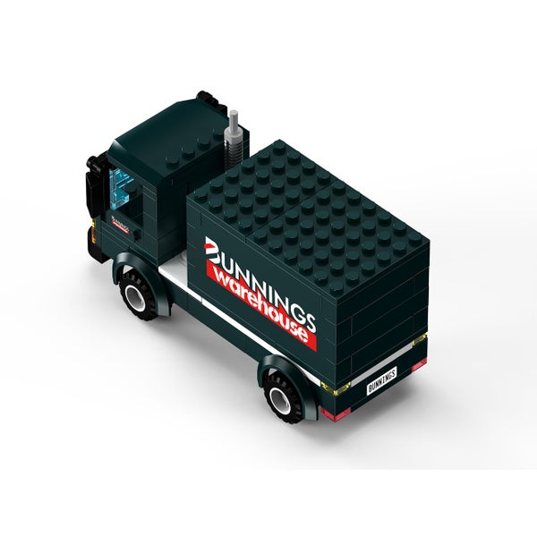 Bunnings Warehouse Building Blocks Truck Model Toy Figure for Kids Carousel 2