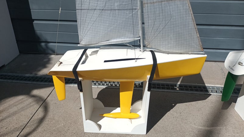 Wind Warrior Radio Controlled Yacht (Yellow) Carousel 1