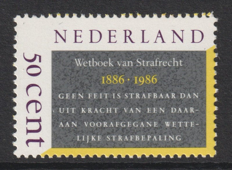 Netherlands - 1986 - Penal Code set - UHM Carousel 1