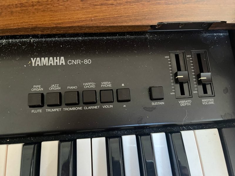 Yamaha CNR-80 Electric Organ/Piano Carousel 3