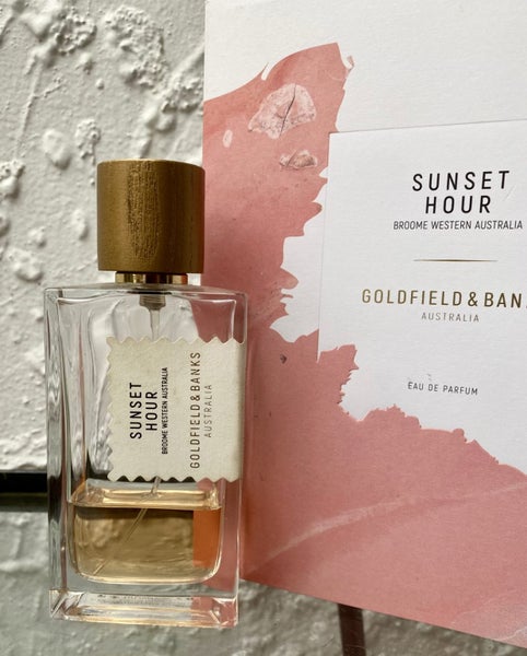 Sunset Hour by Goldfield & Banks niche fragrance 100ml bottle 30mls remaining628638697760031120