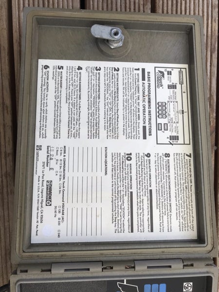 Irrigation controller Carousel 4