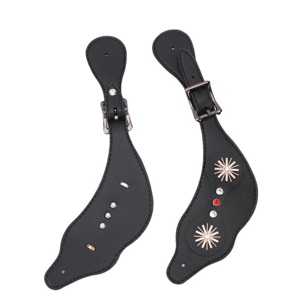 spur straps adjustable spur straps western spur straps spur straps for horse Carousel 2