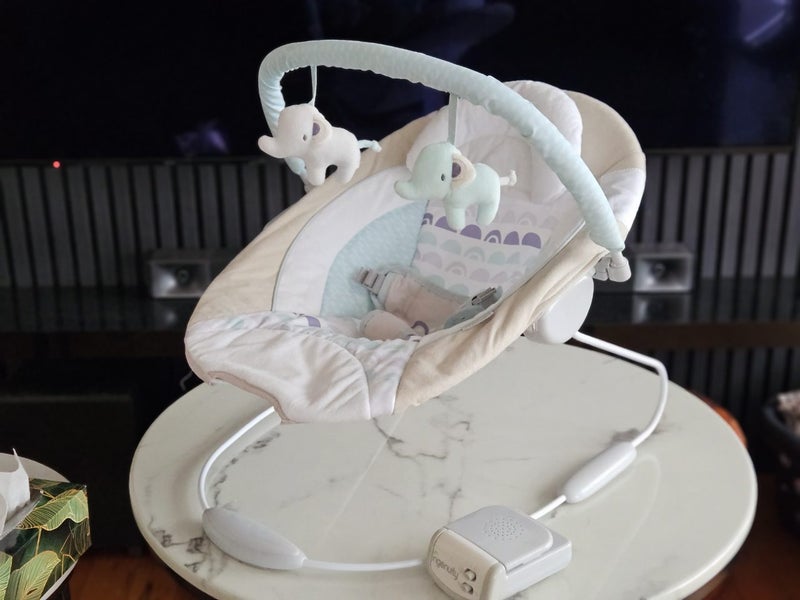 Ingenuity Baby Bouncer with vibration and lullabies Carousel 2
