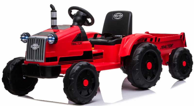 Electric Ride-on Toy Tractor CH9959 - Red Carousel 1