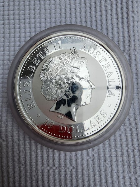 10 oz 2000 Kookaburra silver coin from Perth Mint. Carousel 2