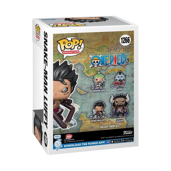 One Piece Snake Man Monkey D Luffy Metallic Pop! Vinyl Carousel 2
