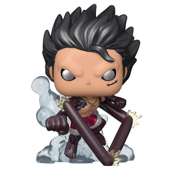 One Piece Snake Man Monkey D Luffy Metallic Pop! Vinyl Carousel 3