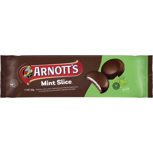 Arnotts Mint Slice Chocolate Biscuits 200g Carousel 2