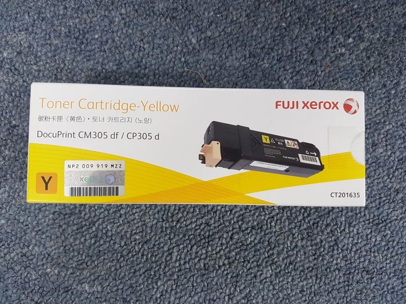 Fuji Xerox CM305df/CP305d Genuine Yellow toner CT201635 Carousel 1