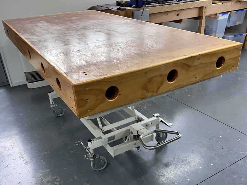 Hospital Bed Torsion Box Workbench Carousel 1